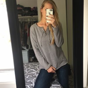 Light-weight sweater/pull-over